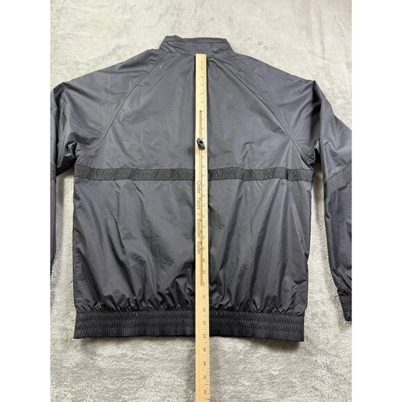 Nike SB Jacket Mens Large Black Half Zip Pullover Windbreaker Skate BV2577 010 - Picture 8 of 11